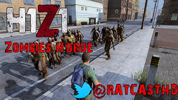 H1Z1 Zombie Horde!! ( This Is what It Should Be Like All The Time) @RATCASTHD