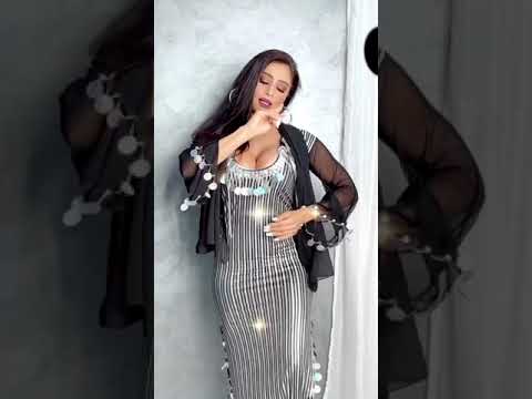 رقص نجلاء فريرا بعبايه بلدي Najla Ferreira Belly Dance Shaabi In Cairo 