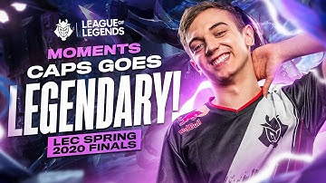 Caps Goes LEGENDARY! | LEC Spring 2020 Final G2 vs Fnatic Moments