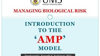 BIORISK MANAGEMENT: THE 'AMP' MODEL: CC-BY