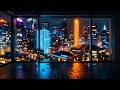 Cyberpunk Rain & Lofi ⚡ Deep Work Beats for Coding, Focus and Productivity