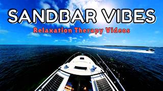 Boating to our Special Place with Positive Vibes - Florida Keys Sandbar - Jeanneau 795 NC
