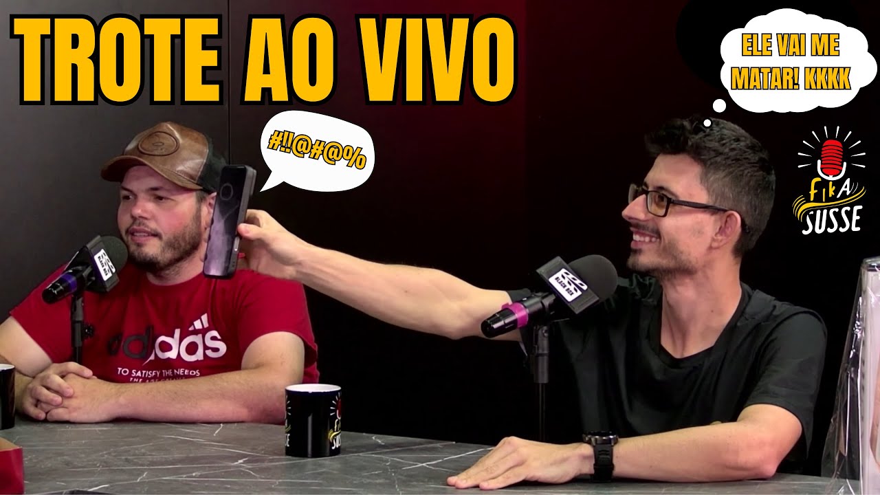 PASSANDO TROTE AO VIVO!!! / Cortes - podcast (FikaSusse)  EP:119