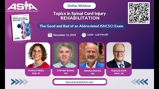 TSCIR E-ISNCSCI Webinar 11/12/2025