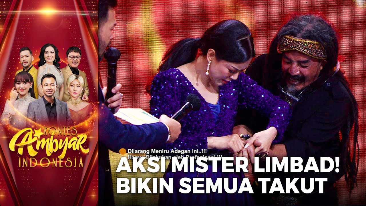HORROR! Aksi Mister Limbad Bikin Satu Studio Ketakutan | KONTES AMBYAR INDONESIA