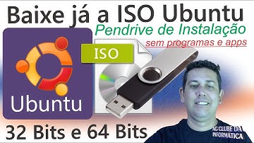 Como Criar Pendrive Bootável do Ubuntu, Sem Programas e Apps