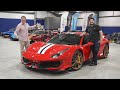 First Ferrari at The Shmuseum! Zach's Garage Visits with his 488 Pista