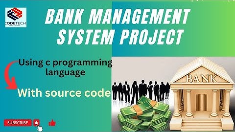 Bank management system project in c programming language #with source code#c