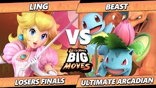 LMBM 2026 Arcadian LOSERS FINALS - Ling Peach Vs Beast Pokemon Trainer Smash Ultimate