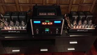 McIntosh MC275 with C1100 - Start Up