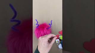 #Shorts | DIY Valentine PomPom Love Bug