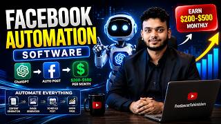 Facebook Automation Software 😱 Auto Content + Auto Image + Auto Posting with ChatGPT | Fahim Islam screenshot 5