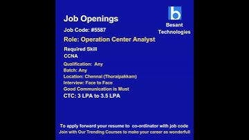 CCNA Job Openings . #placements #shorts #ccna #itjobs #jobopening #softwarejobs #interviews
