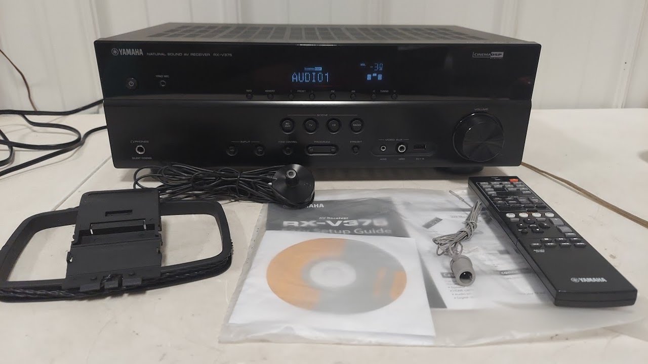 Yamaha Receiver Rx-V375