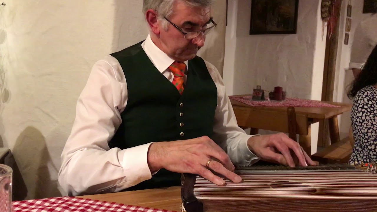 Zithervirtuose Bernhard Meyer