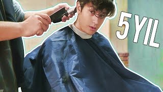 5 YILLIK SAÇLARIMI KESTİRDİM