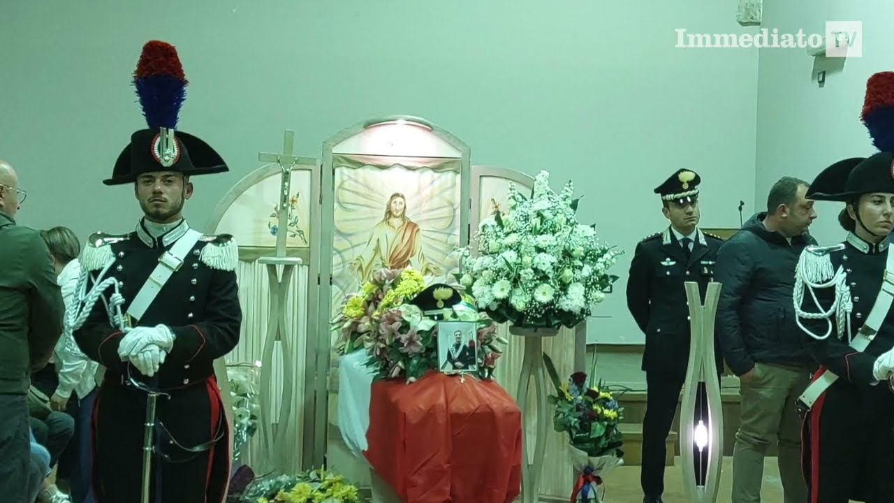 CARABINIERI MORTI IN INCIDENTE STRADALE, A MANFREDONIA LA SALMA DI FRANCESCO PASTORE