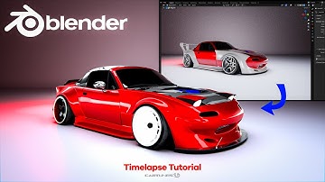 MAZDA MIATA/MX5 WIDE BODY KIT?! PART 2 | Blender 3D Car Modelling Tutorial