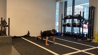 Explosive Push Up w/ Eccentric Drop