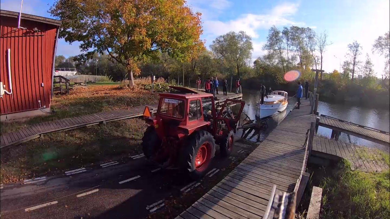 Upptagning av Nadja på vagn