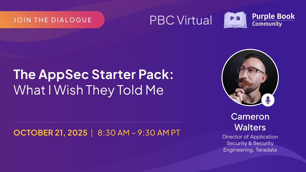 Стартовый пакет AppSec: что я хотел бы, чтобы мне сказали