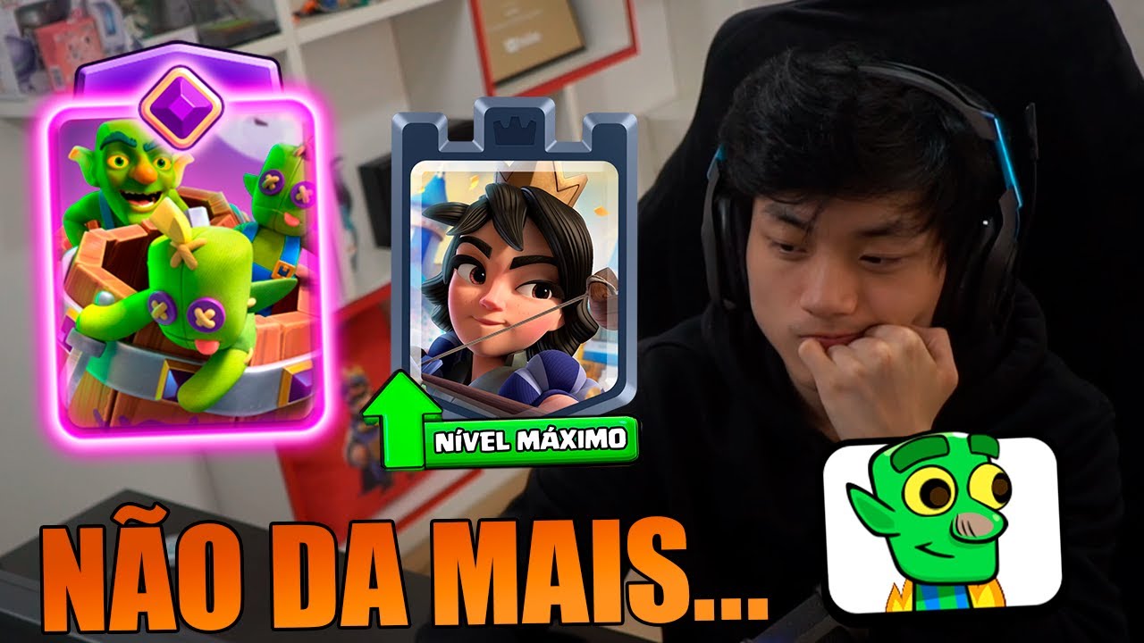 ESSA DIFERENÇA DE NÍVEL NÃO TEM COMO... CLASH ROYALE
