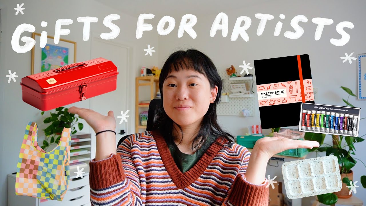 GIFT IDEAS FOR ARTISTS + creative people ♡ 2022 artist gift guide 