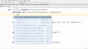 Android Cars App using Kotlin, PHP and Google Maps : Location Listener