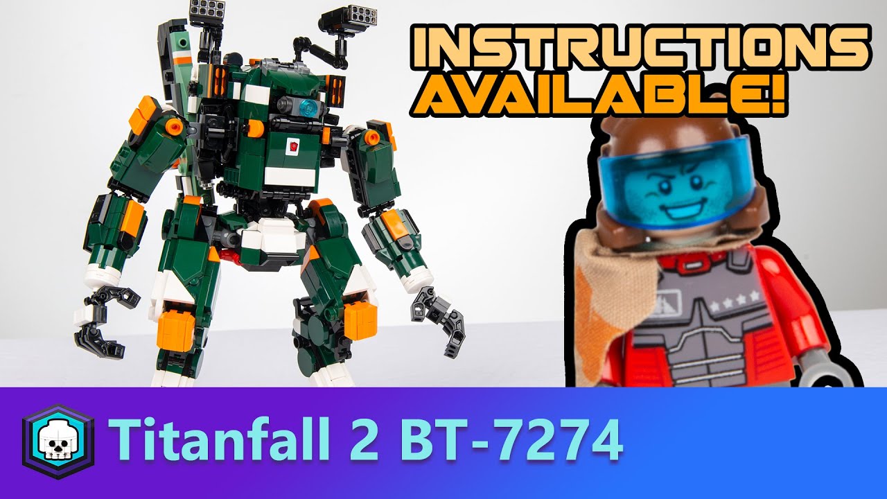 Northstar Titan - Titanfall 2  Lego titanfall, Lego robot