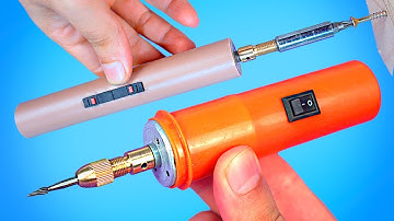 Amazing Mini Tools made with recyclable materials