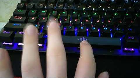 yes but does your spacebar sound this rattly?