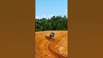 The process of excavator pushing soil sharing-good machinery can improve efficiency