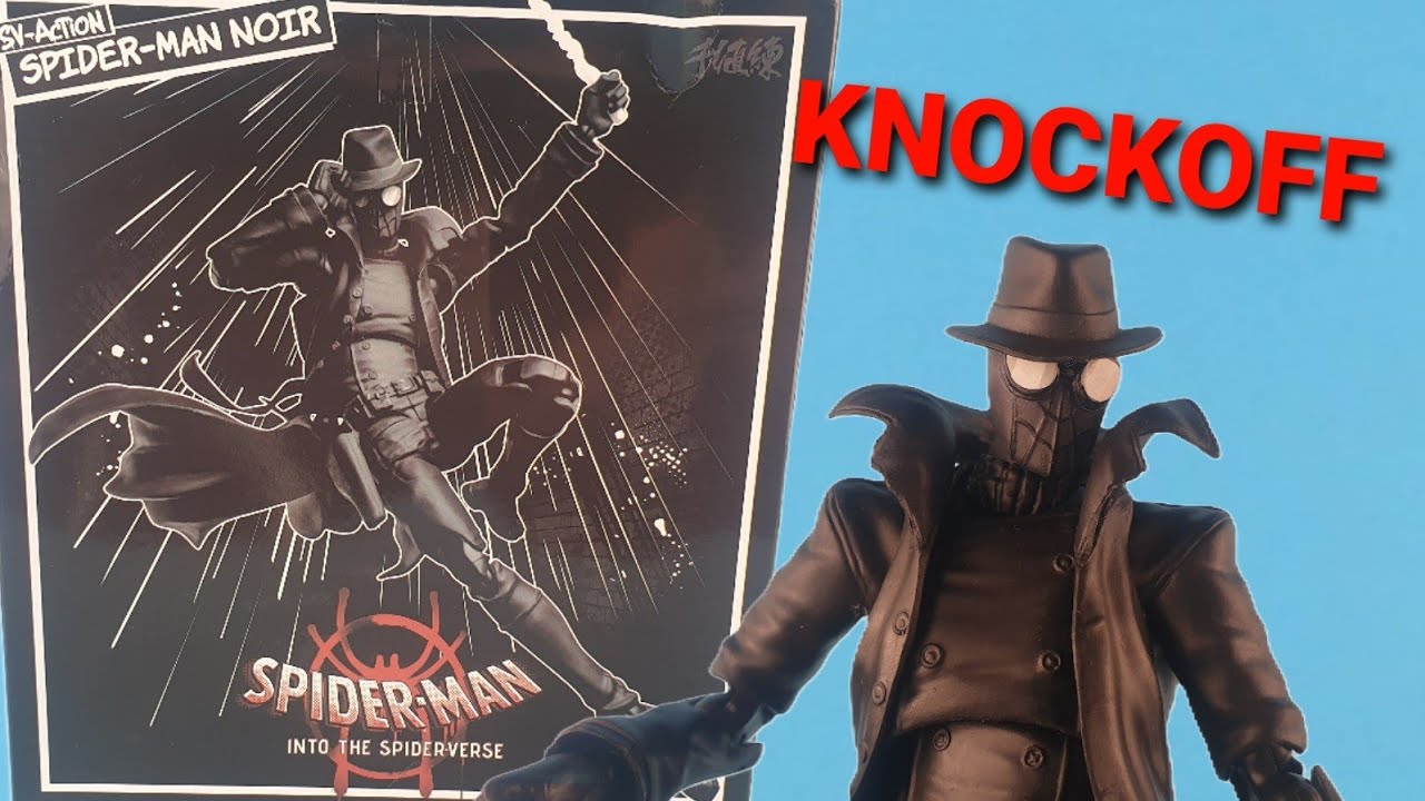KNOCKOFF SENTINEL SV ACTION SPIDER-MAN NOIR ACTION FIGURE