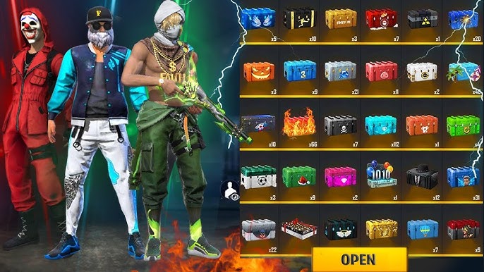 BEST OPEN 😱 2000 Boxes & 100 Packages 📦 NEW BOXES 👊 Free Fire 