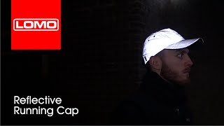 Leomoste Reflective Baseball Cap - Foldable Running Hat For Night Visibility, Adjustable For Men & Women (White/Gray)
