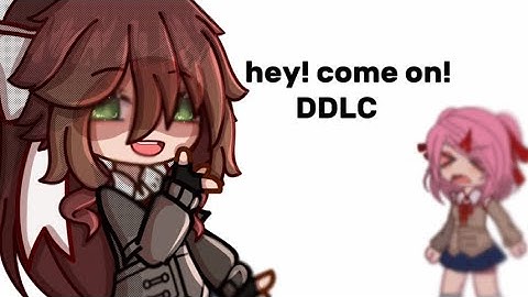 “Hey! Come on!! Is your memory card set correctly?” || gacha DDLC || Ft. Monika, Natsuki