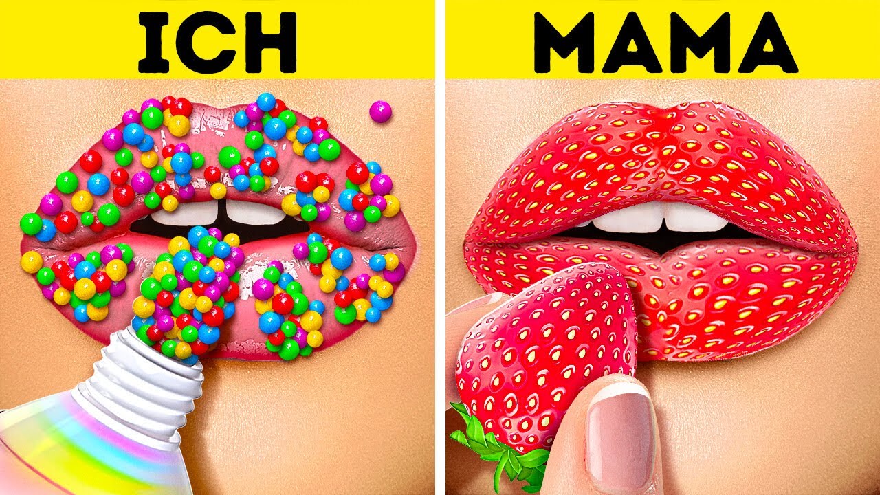 DIE BESTEN MÄDELS LIFEHACKS || Lustige Situationen! Beauty-Ideen & Haar-Tricks von 123 GO! GOLD