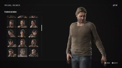 The Last of Us Part 2 | All Tommy Character Models/Outfits Showcase