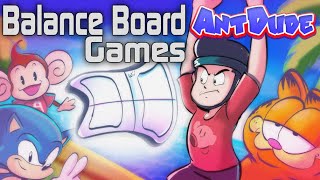 Wii Balance Board Games | Exercising with Garfield - AntDude