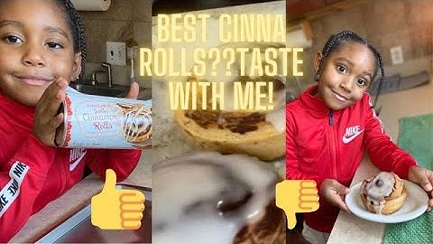 TRYING TRADER JOES CINNAMON ROLLS | ARE THEY THE BEST?? | BAKE WITH ME