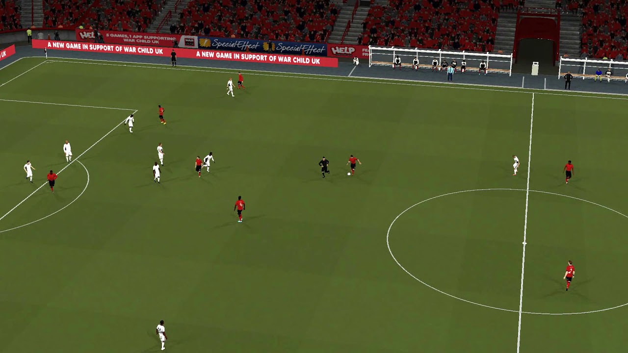 FM2019 Man Utd 7-0 Basel - Match Highlights