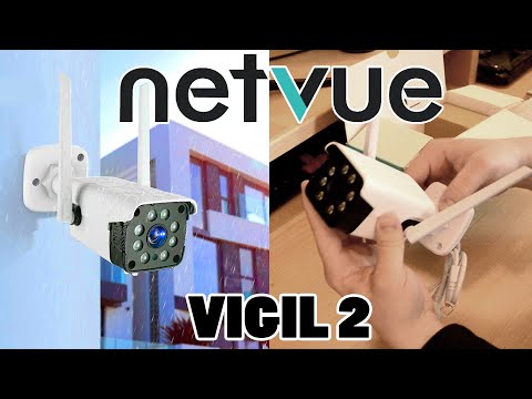 Netvue VIGIL 2 : Caméra de surveillance extérieure Full HD (présentation et installation)