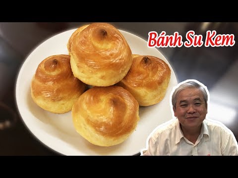 Video Cách Làm BÁNH SU KEM Ngon Tuyệt Cú Mèo ★ Bếp Nhà Kim... - youtube