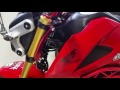 Outex steering brace install old man stunt grom custom honda msx125