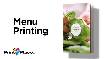Menus by PrintPlace.com