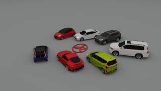 Toyota pack low poly