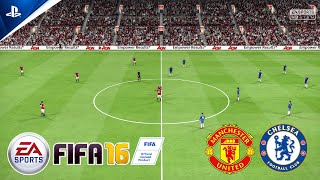 FIFA 16 in 2026! - Manchester United vs Chelsea | PS5 Pro Gameplay [4K]