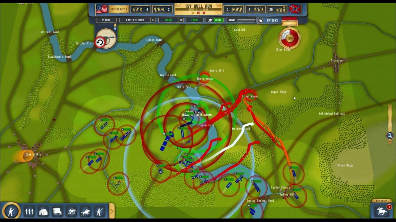 Обзор игры Battleplan: American Civil War