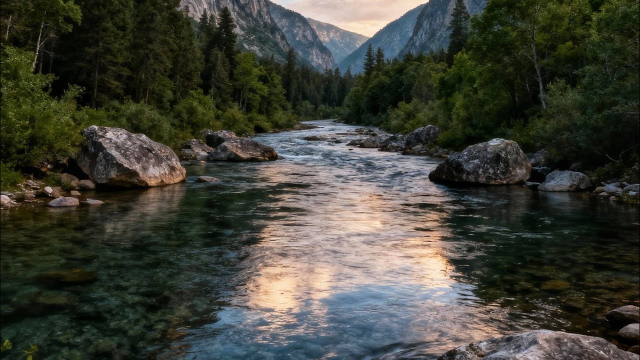 Nature's White Noise: Soothing River Sounds to Block Distractions While You Work