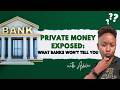 How Private Money Lending Beats the Banks!